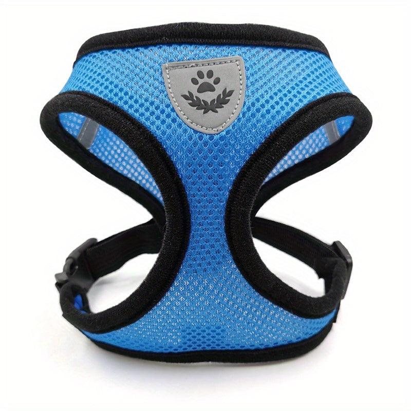 Adjustable Dog Harness Vest with Mesh Chest Strap for Small and Medium Dogs