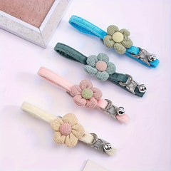 Cute Knitted Bell Collar for Cats & Small Dogs