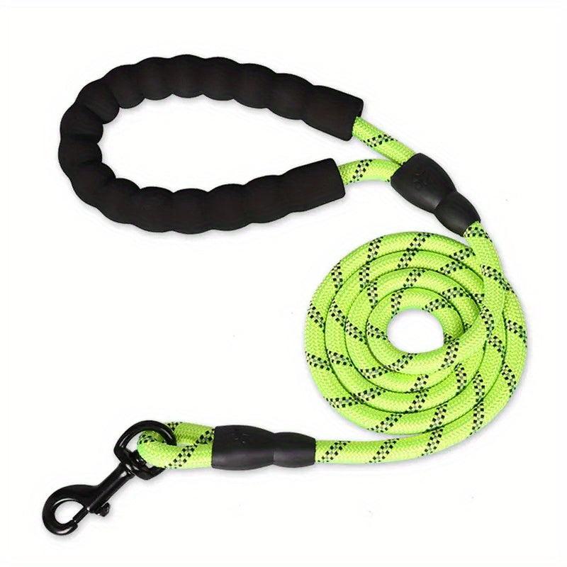 Adjustable Reflective Dog Leash for Safe Walks - Small, Medium, Large Dogs