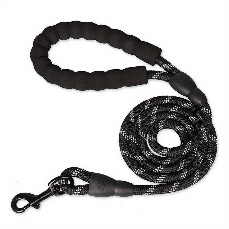 Adjustable Reflective Dog Leash for Safe Walks - Small, Medium, Large Dogs