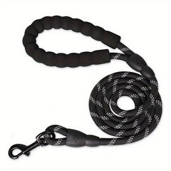 Adjustable Reflective Dog Leash for Safe Walks - Small, Medium, Large Dogs
