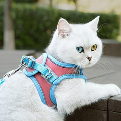 Escape Proof Cat Harness Vest Walking Leash