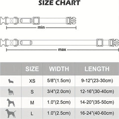 Taglory Heavy Duty Dog Collar with Quick Release Buckle Adjustable Collars