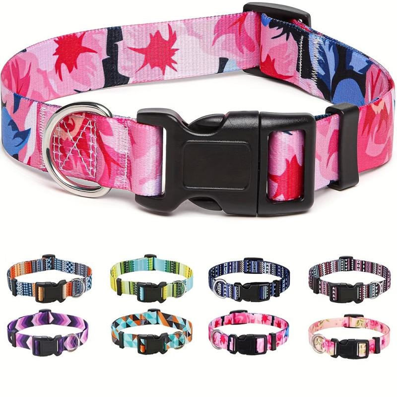 Taglory Heavy Duty Dog Collar with Quick Release Buckle Adjustable Collars