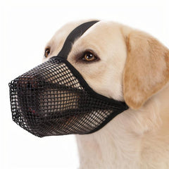 Adjustable Breathable Mesh Dog Muzzle - Keep Your Dog Safe