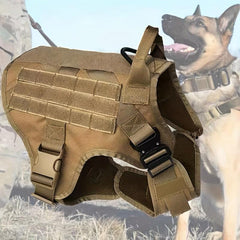 Waterproof Outdoor Nylon Harness for Large Dogs