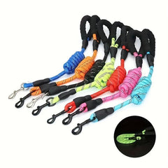 Reflective Adjustable Pet Leash for Dogs - Strong & Durable - Outdoor Walks
