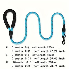 Reflective Adjustable Pet Leash for Dogs - Strong & Durable - Outdoor Walks