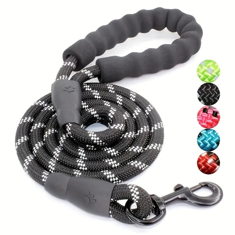 Reflective Adjustable Pet Leash for Dogs - Strong & Durable - Outdoor Walks