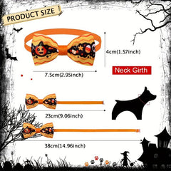 10pcs Dog Bow Ties Adjustable Cat Bow Ties Collar Holiday Decoration