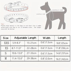 Sparkling Rhinestone Dog Collar - Small/Medium Dogs
