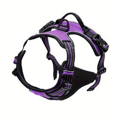 Reflective No Pull Dog Harness Front Clip with Handle for Large Dog Walking