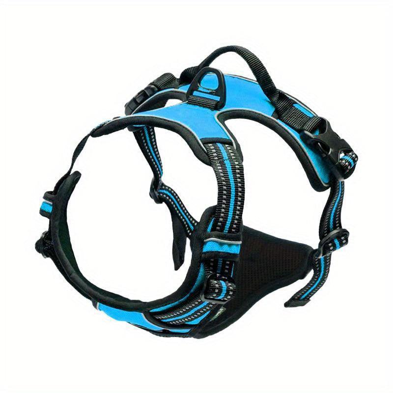 Reflective No Pull Dog Harness Front Clip with Handle for Large Dog Walking