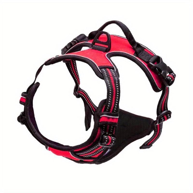 Reflective No Pull Dog Harness Front Clip with Handle for Large Dog Walking