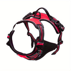 Reflective No Pull Dog Harness Front Clip with Handle for Large Dog Walking