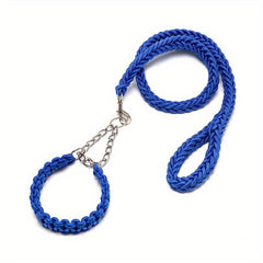Braided Dog Training Leash Set for Small Medium Large Dogs