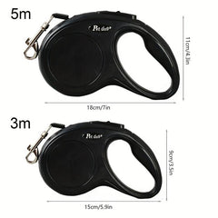 Retractable Dog Leash Anti Slip Handle Small Medium Dogs