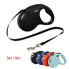 Retractable Dog Leash Anti Slip Handle Small Medium Dogs