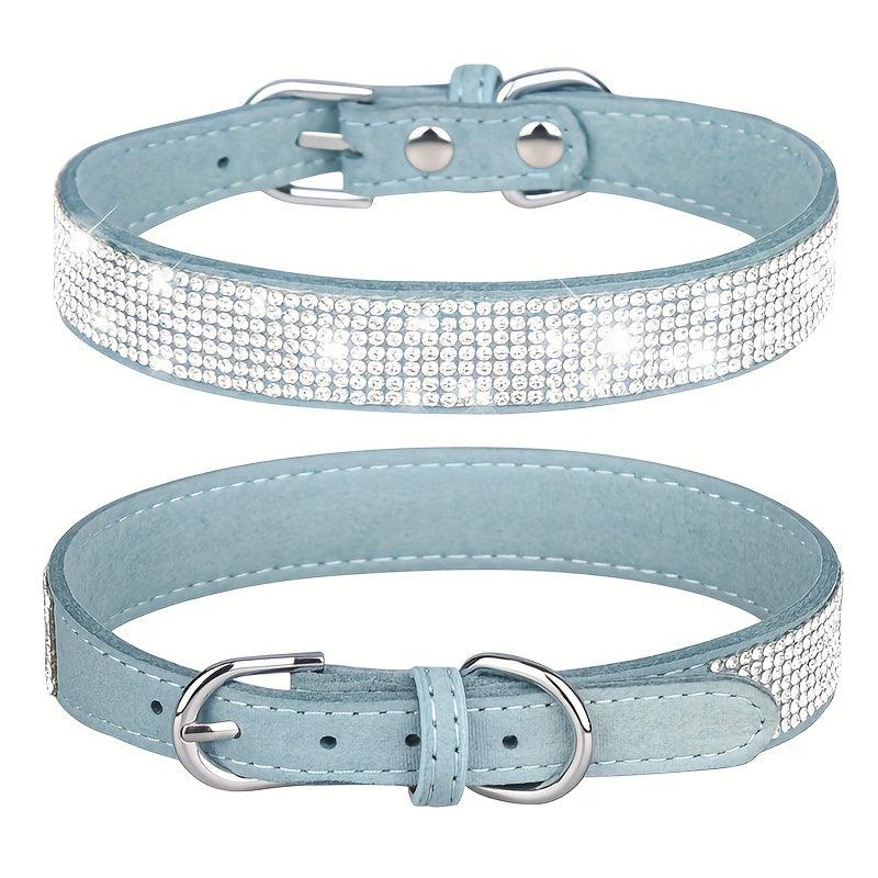 Rhinestone Dog Collar for Small Medium Large Dogs