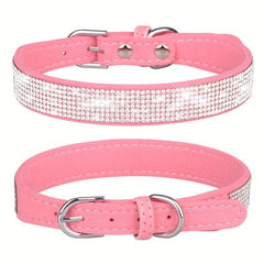 Rhinestone Dog Collar for Small Medium Large Dogs