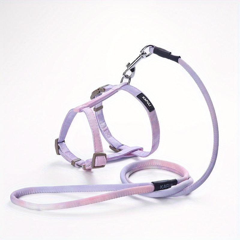 Adjustable Cat Harness and Leash Set Comfortable and Secure
