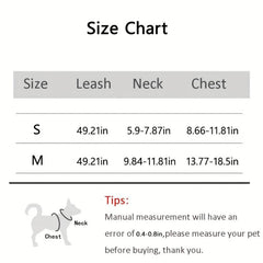 Adjustable Cat Harness and Leash Set Comfortable and Secure