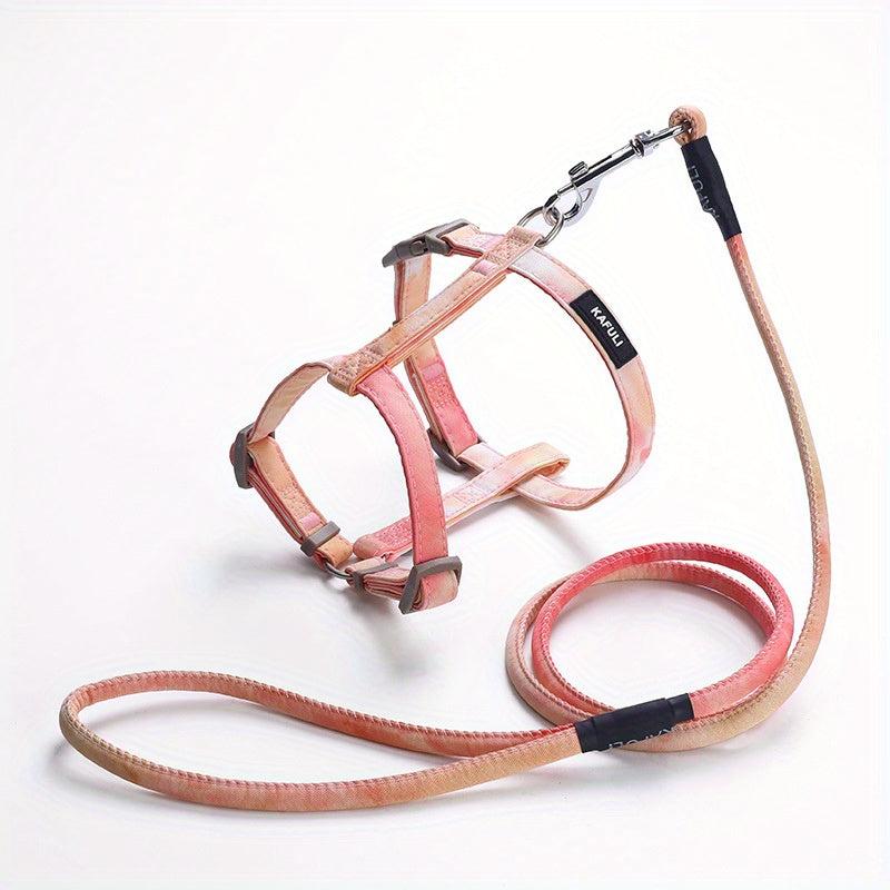 Adjustable Cat Harness and Leash Set Comfortable and Secure