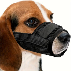 Breathable Nylon Dog Muzzle Anti Bite Pet Mouth Cover