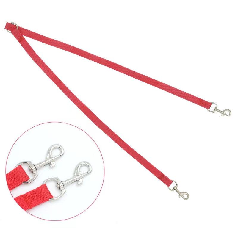 Strong Double Dog Leash for Small to Medium Dogs