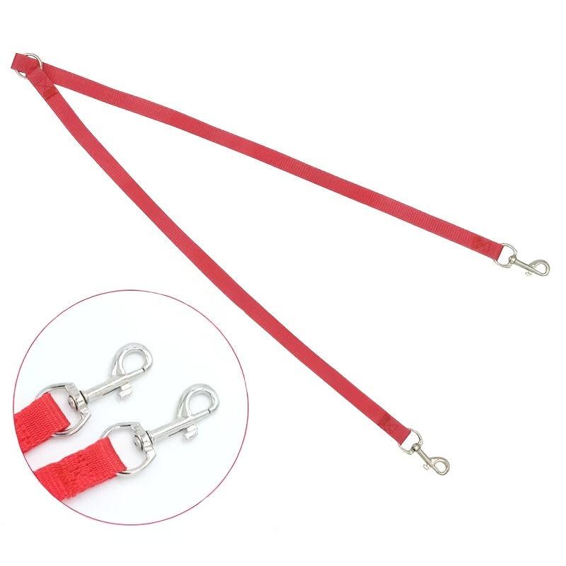 Strong Double Dog Leash for Small to Medium Dogs