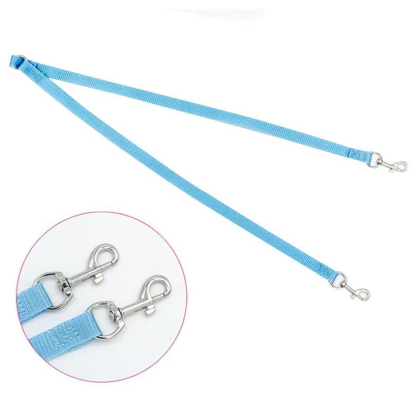 Strong Double Dog Leash for Small to Medium Dogs