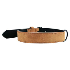 Personalized Dog Collar UV Print Dog Name Phone Number Soft Leather