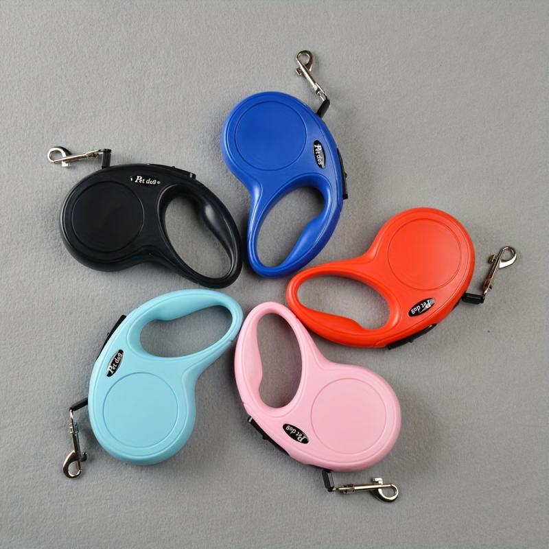 Double Switch Retractable Pet Leash for Dogs