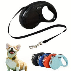 Double Switch Retractable Pet Leash for Dogs