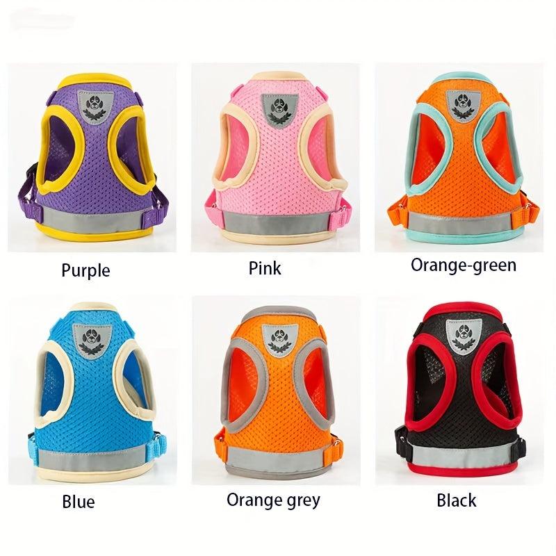 Dog Harness & Leash Set for Small & Medium Dogs