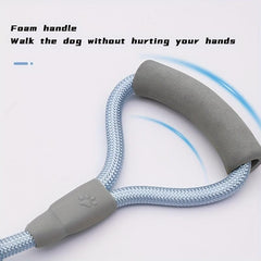 Foam Handle Dog Walking Double Head Rope Couple Pet Leash