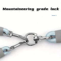 Foam Handle Dog Walking Double Head Rope Couple Pet Leash