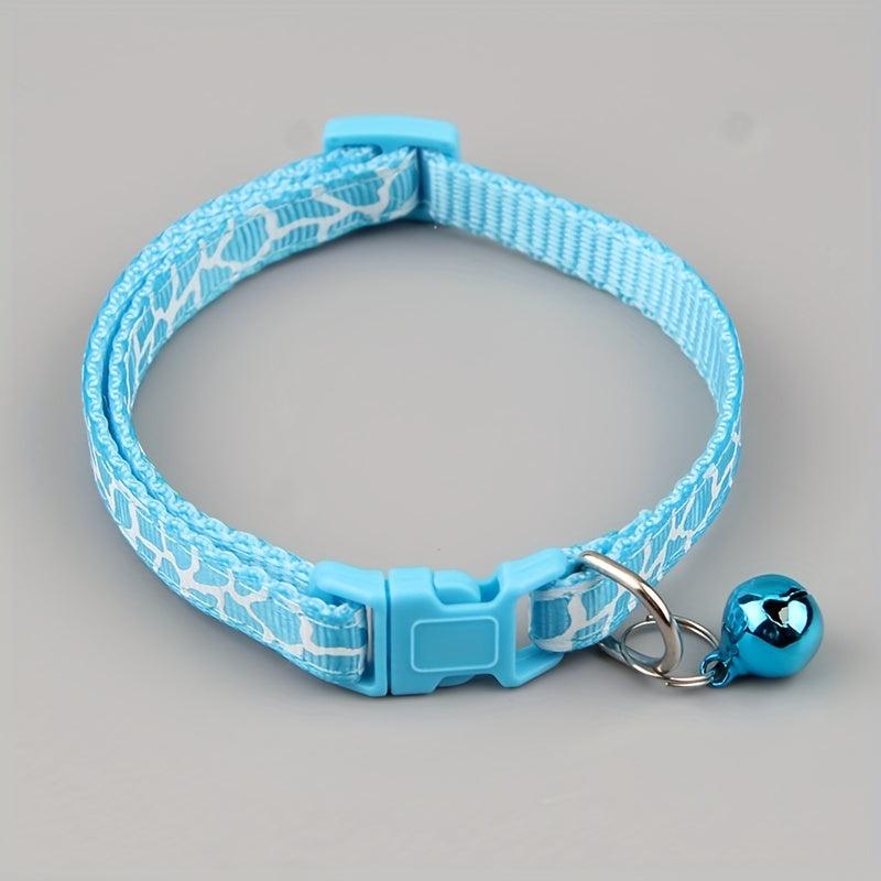 Adjustable Cat Collar with Optional Bell