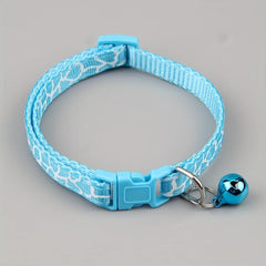 Adjustable Cat Collar with Optional Bell