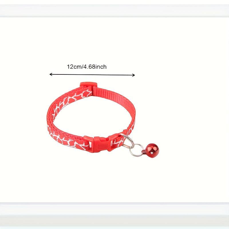 Adjustable Cat Collar with Optional Bell
