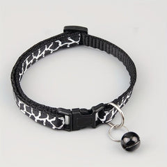 Adjustable Cat Collar with Optional Bell