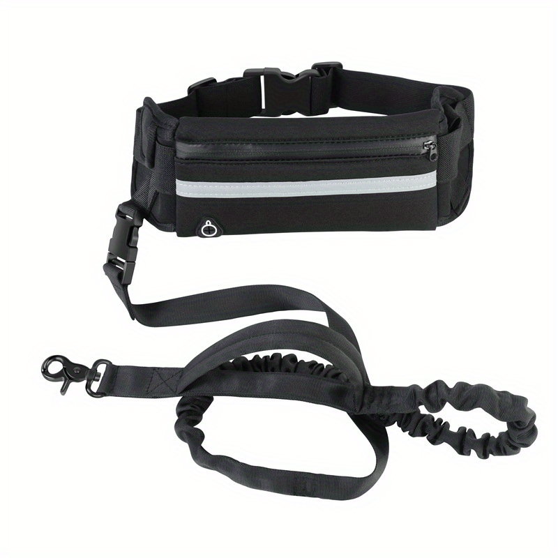 Hands-Free Pet Running Leash Waist Bag Combo