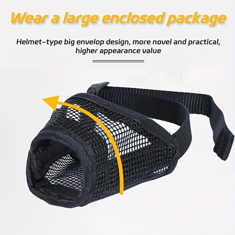 Dog Mouth Cover Drinkable Pet Small Medium Dog Mask