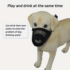 Dog Mouth Cover Drinkable Pet Small Medium Dog Mask