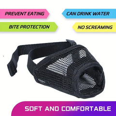 Dog Mouth Cover Drinkable Pet Small Medium Dog Mask