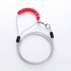 Chew Proof Dog Leash - Durable Wire Leash for Small, Medium & Large Dogs