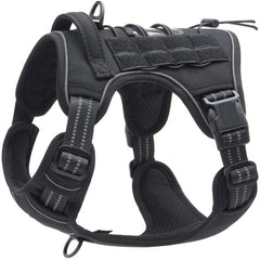 Dog Harness No Pulling Front Clip Leash Reflective Vest For Dogs Camo