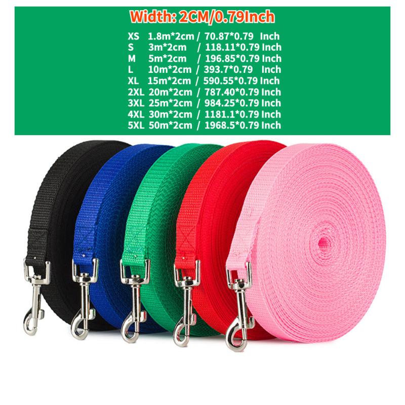 Durable Nylon Dog Leash for Walking and Training