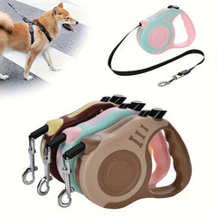 Retractable Nylon Pet Leash with Anti Slip Handle