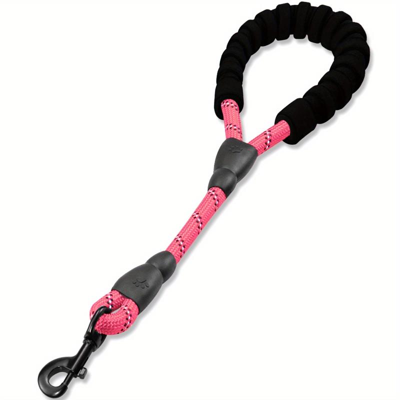 JOYTALE Reflective Padded Short Leash for Medium and Large Dogs